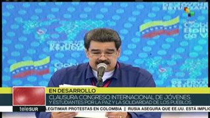 Maduro: Colombia quiere paz, cooperación y entendimiento con Venezuela