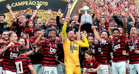 Geriden gelip River Plate'i devirdiler! Libertadores Kupası Flamengo'nun