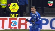 But Ludovic AJORQUE (56ème) / Amiens SC - RC Strasbourg Alsace - (0-4) - (ASC-RCSA) / 2019-20
