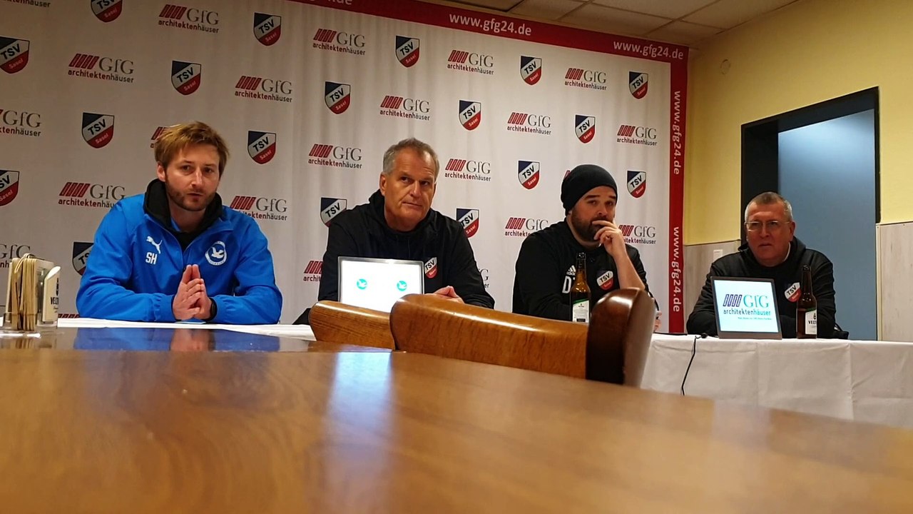 Sasel schlägt Paloma - die PK im Video!