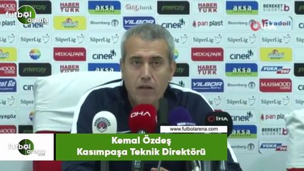 Kemal Özdeş: "Oyuna iyi başladık ama sürdüremedik"
