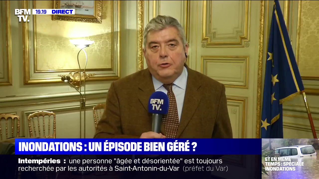 Intempéries: "Les routes départementales posent encore problème, il est interdit d'y circuler" (préfet)