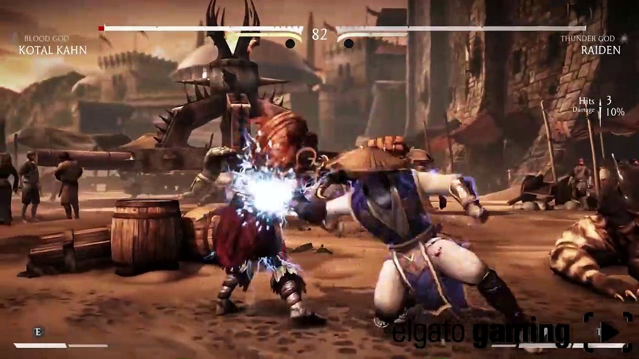 Mortal Kombat X Gameplay Part 1 - Refugee Kamp