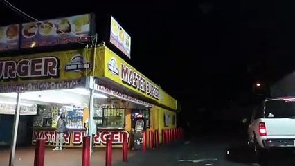 SOUTH CENTRAL LOS ANGELES AT NIGHT