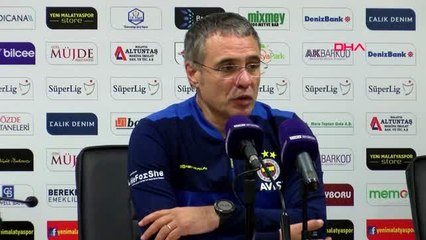 Spor btcturk yeni malatyaspor - fenerbahçe maçının ardından