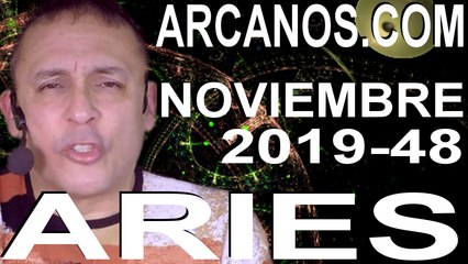 ARIES NOVIEMBRE 2019 ARCANOS.COM - Horóscopo 24 al 30 de noviembre de 2019 - Semana 48