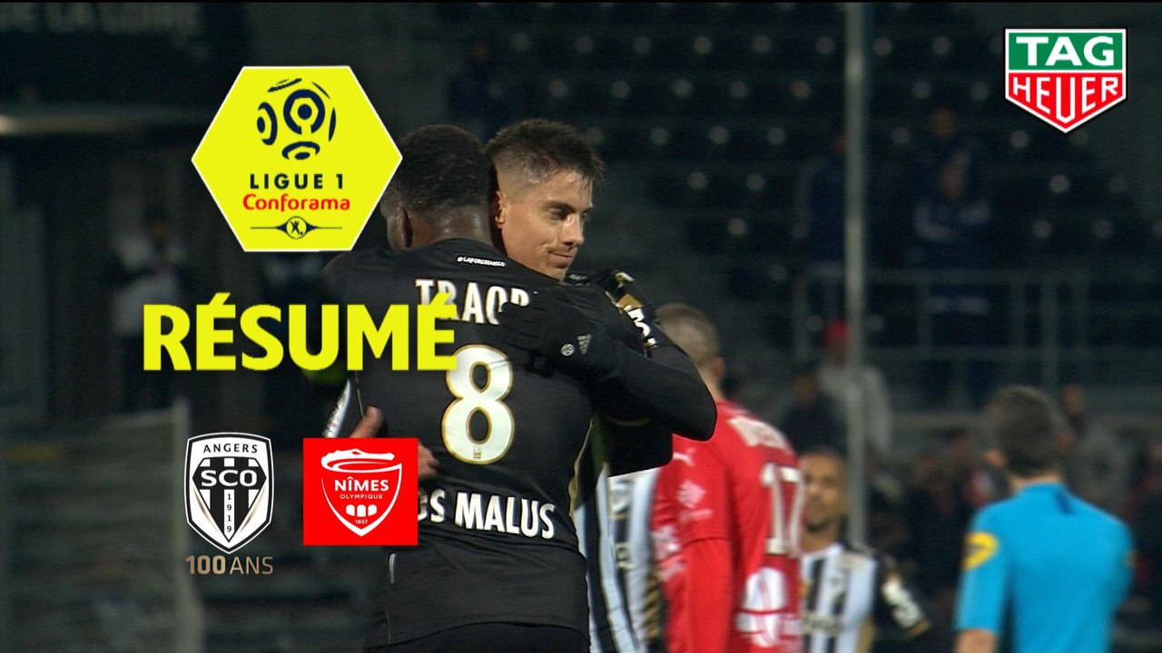 Angers SCO - Nîmes Olympique (1-0)  - Résumé - (SCO-NIMES) / 2019-20