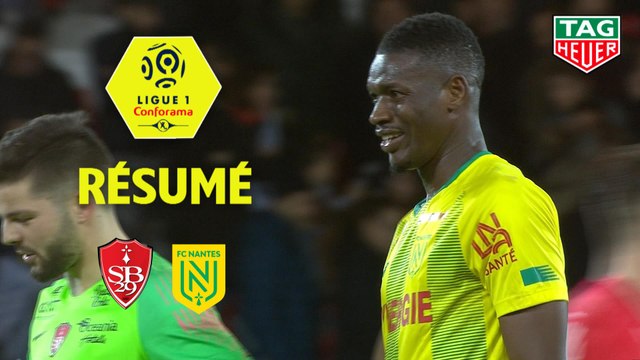 Stade Brestois 29 - FC Nantes (1-1) - Résumé - (BREST-FCN) / 2019-20