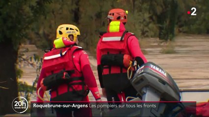Inondations dans le Sud-Est : les pompiers sollicités sur tous les fronts