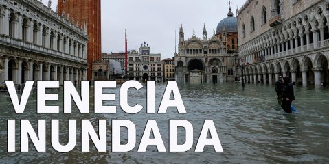 Vuelve el miedo a Venecia por fenómeno de “Acqua alta”