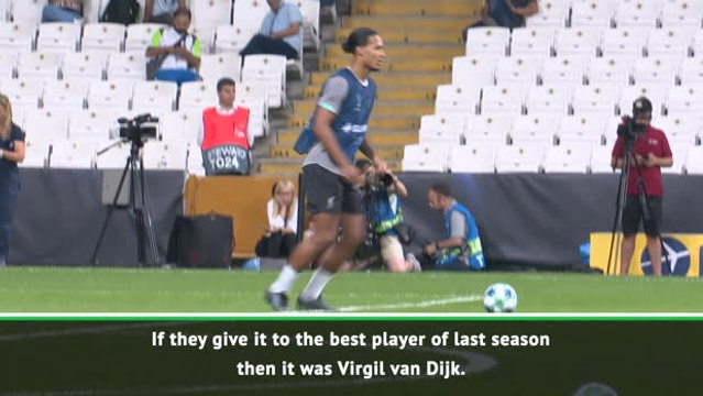 Van Dijk and not Messi deserves Ballon d'Or after performances last season - Klopp