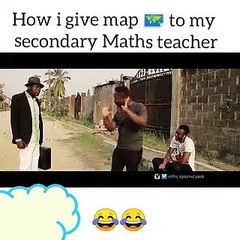 how to give a map to your secondary school maths teacher