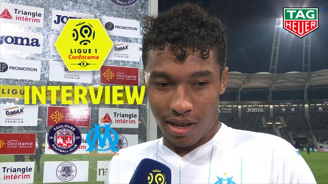Interview de fin de match : Toulouse FC - Olympique de Marseille (0-2) - Résumé - (TFC-OM) / 2019-20