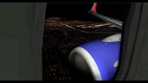 Zibo 737 Approach & Landing into LAX (X-Plane 11)