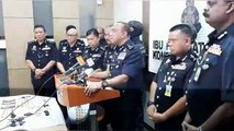 Police raid illegal drug lab in Klebang, Perak