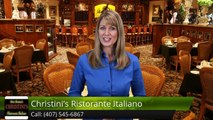 Christini's Ristorante Italiano OrlandoGreatFive Star Review by David Kane