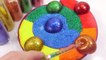 Water Balloons Foam Clay Cake Mixing Slime Learn Colors Surprise Eggs Toys Toys For Kids