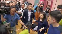 Aplastante victoria prodemócrata en las elecciones locales en Hong Kong