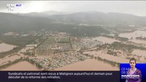 Pour prévenir la population des risques d’inondations, des textos ont été envoyés aux habitants du Var et des sirènes ont retenti à Nice