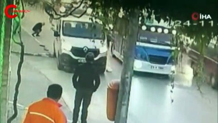 Bursa'da dehşet anları: Diğer sürücüler önünü kesince fark etti!