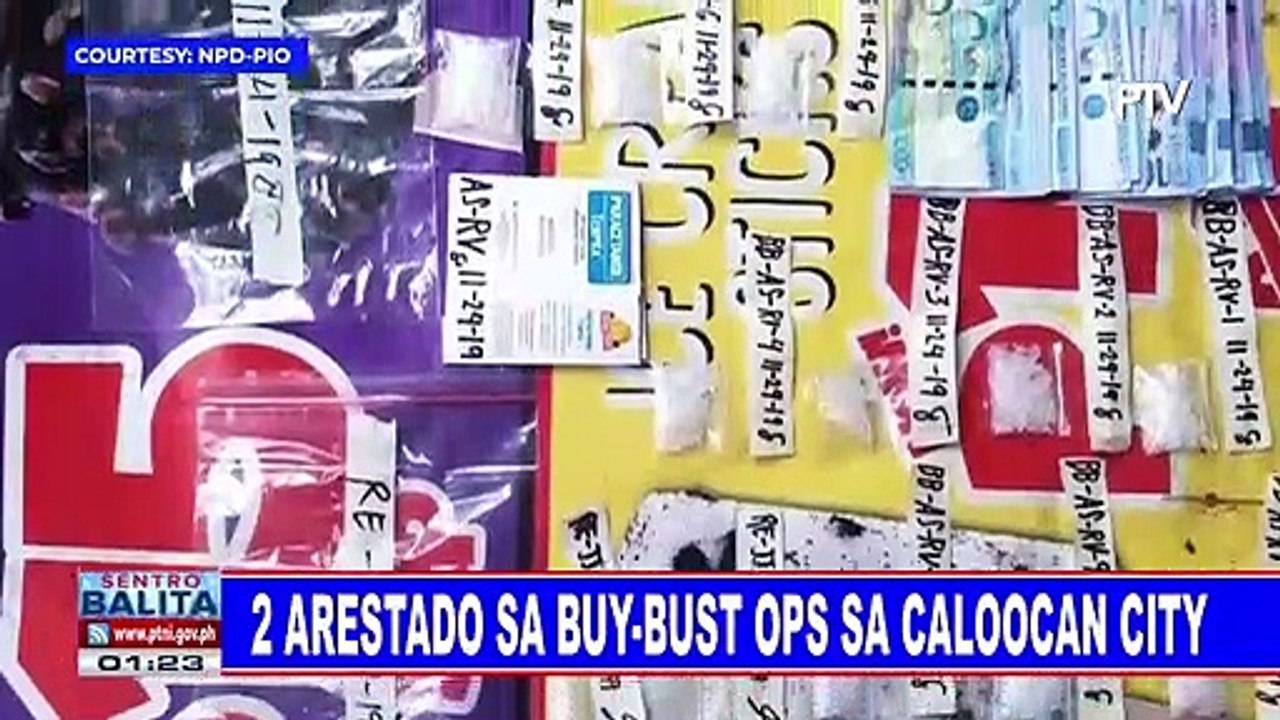 2 arestado sa buy-bust ops sa Caloocan City; Mahigit P40-K halaga ng shabu, nakumpiska sa QC