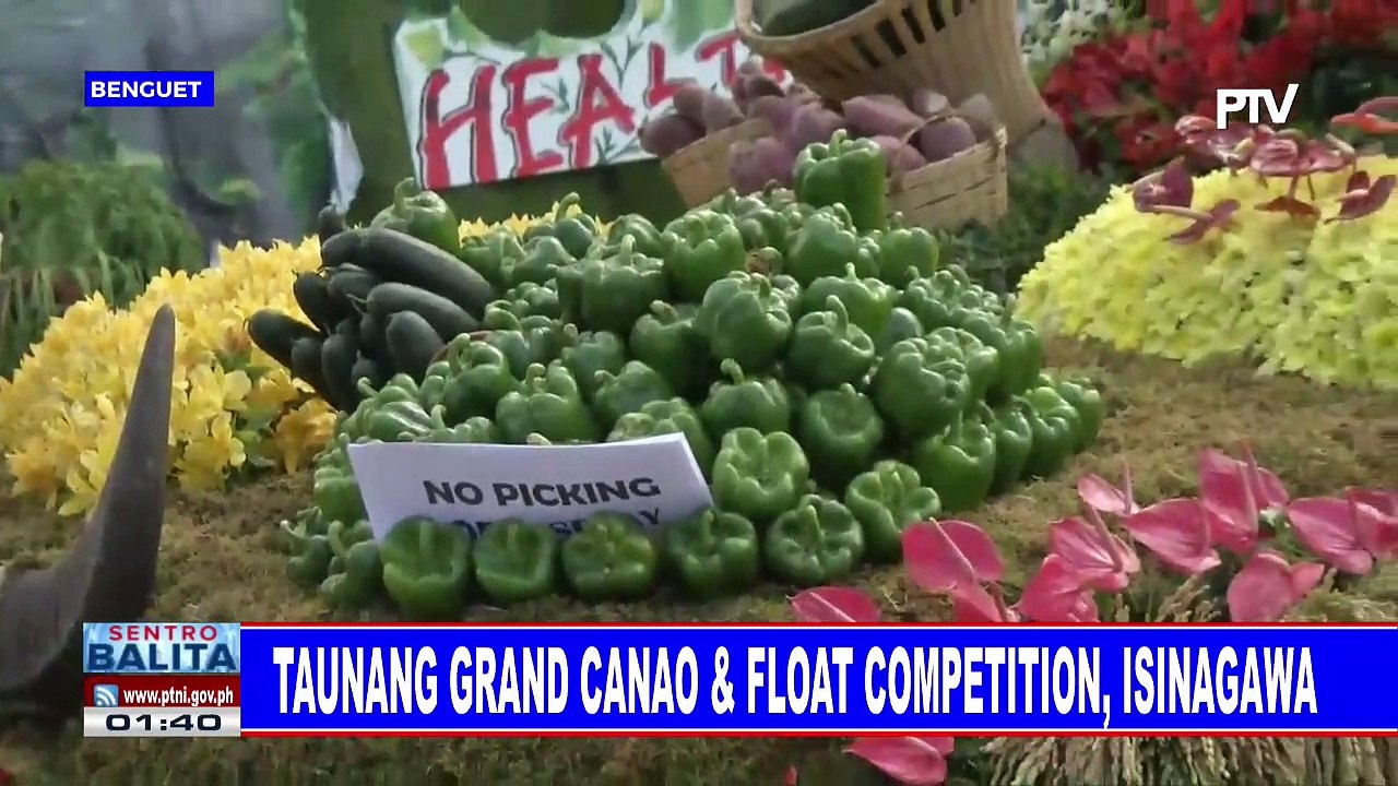 Taunang Grand Canao & Float Competition, isinagawa