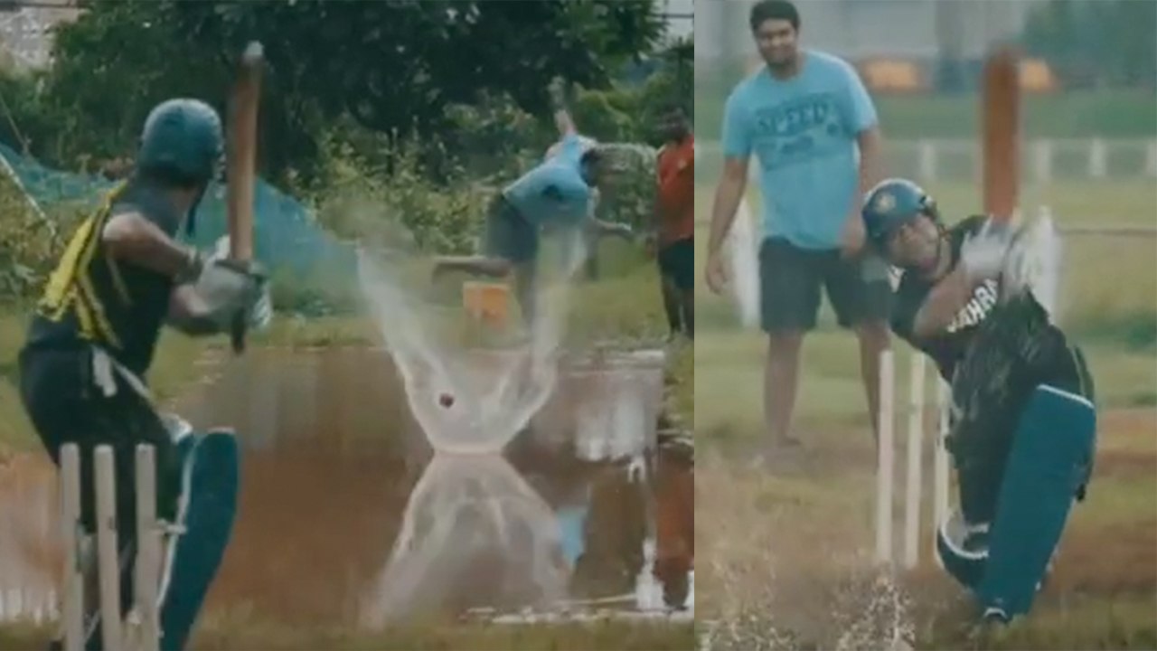 அறிமுகம் ஆகுமா தண்ணீரில் கிரிக்கெட் | சச்சின் |Sachin Tendulkar plays on water-covered pitch