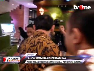 Ahok Terima SK jadi Komisaris Utama Pertamina