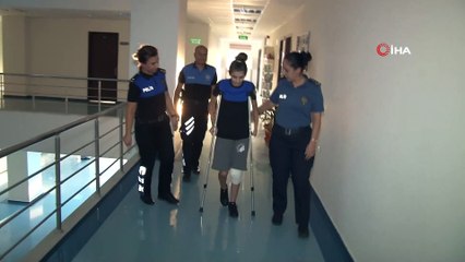 Eylül’ü kadın polis müdürü hayata bağladı