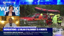 Inondations: le bilan s'alourdit à 4 morts - 24/11