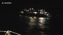 Passengers rescued after cruise ship hits rocks south of famous Phi-Phi islands, Thailand