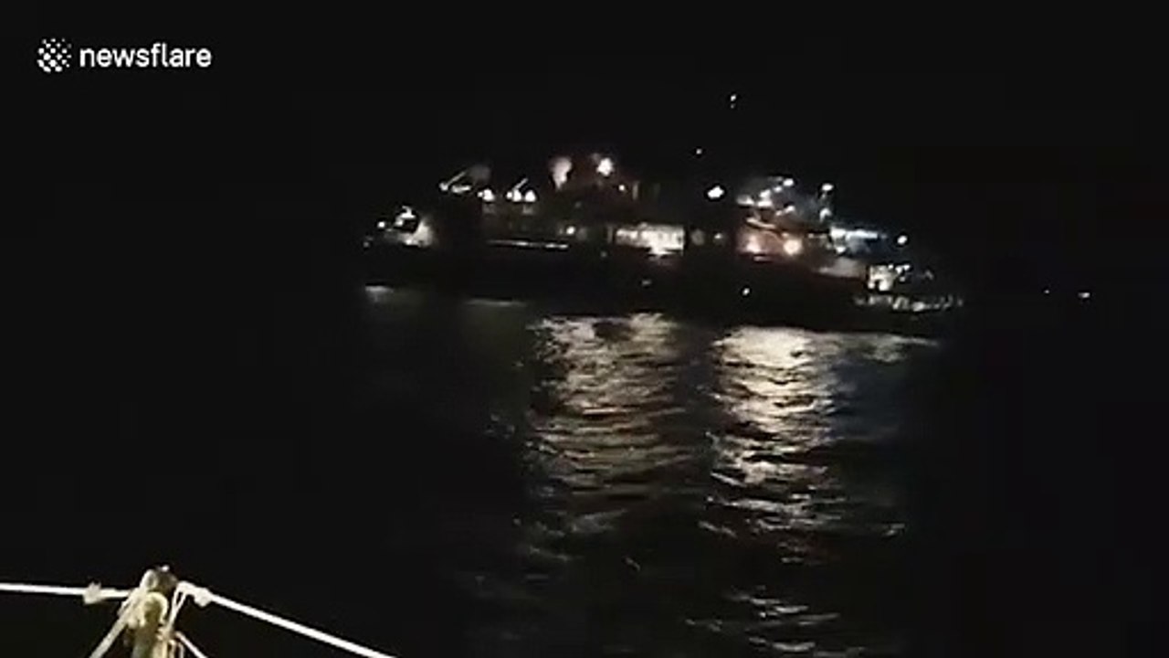 Passengers rescued after cruise ship hits rocks south of famous Phi-Phi islands, Thailand
