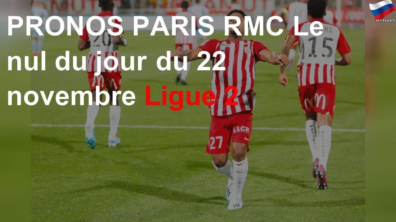 PRONOS PARIS RMC Le nul du jour du 22 novembre Ligue 2