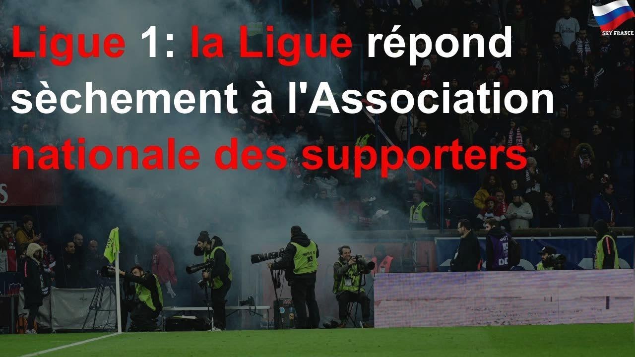 Ligue 1: la Ligue répond sèchement à l'Association nationale des supporters