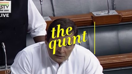 Congress MP Rahul Gandhi Invokes Maharashtra Drama in Lok Sabha