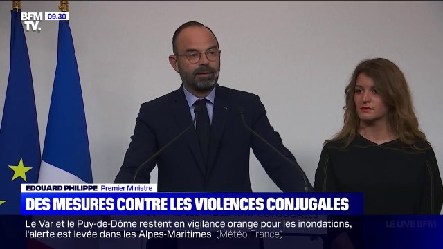Grenelle des violences conjugales: Edouard Philippe annonce la suspension automatique de l'autorité parentale pour le conjoint meurtrier dès 2020