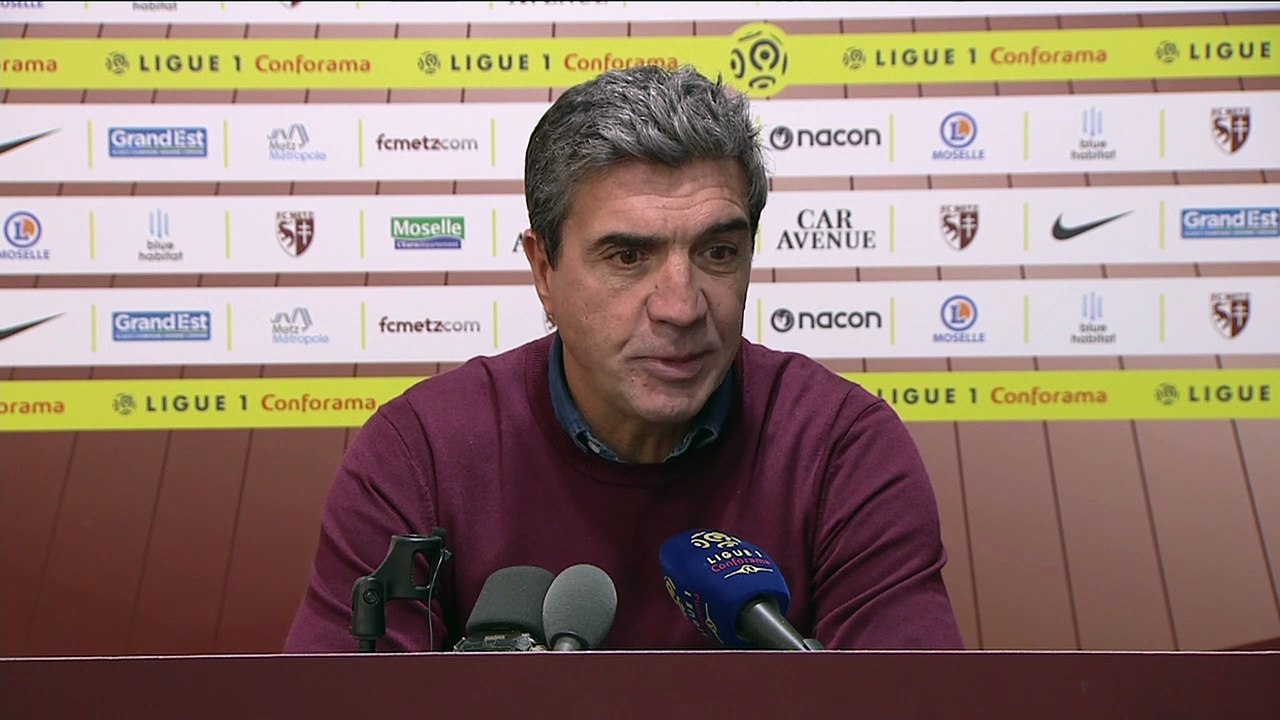 FCM-SDR (1-1) : la conférence de David Guion