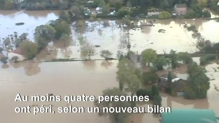 Quatre morts dans les intempéries sur la Côte d'Azur
