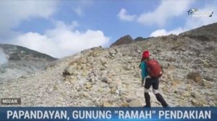 Gunung Papandayan Cocok untuk Pendaki Pemula
