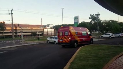 Homem fica ferido em acidente de trânsito na BR-163