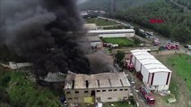 İzmir'de atık deposunda yangın