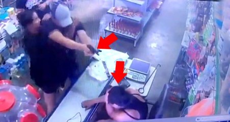 Silah tutukluk yapınca, çaresiz kadın hayatta kaldı