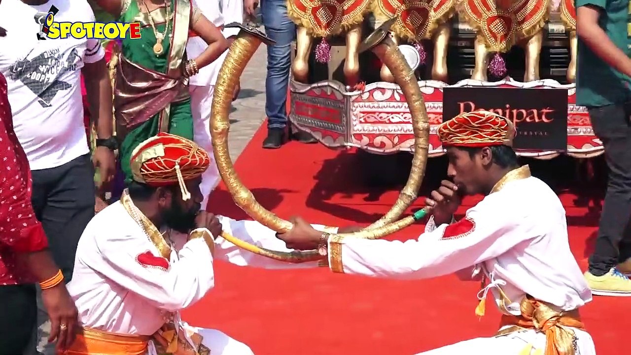 Arjun Kapoor, Kriti Sanon, Ashutosh Gowariker at the song launch of Panipat - Part 1