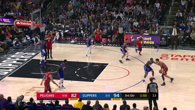 Harrell finishes strong for Clippers