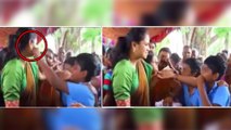 YSRCP MLA Vidadala Rajini Surprised By A School Boy || Oneindia Telugu
