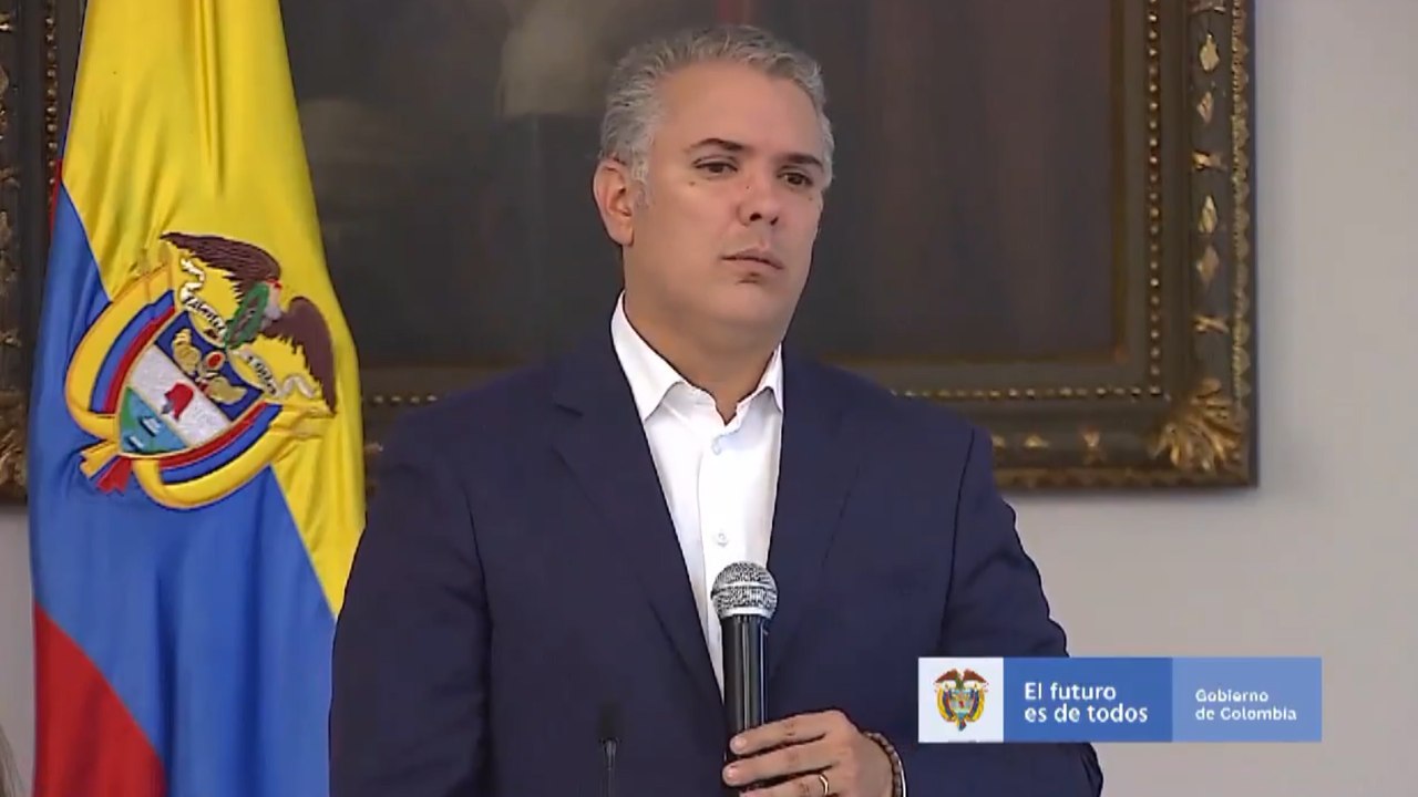 Duque y representantes electos comienzan el "diálogo social" en Colombia