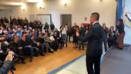 Di Maio ad Acireale con i portavoce del M5S (24.11.19)