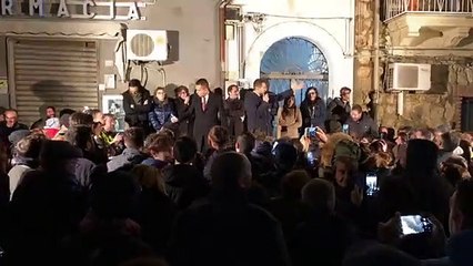 Valguarnera - Luigi Di Maio in piazza: "Se il movimento 5 stelle è forte, lo è anche il Governo"