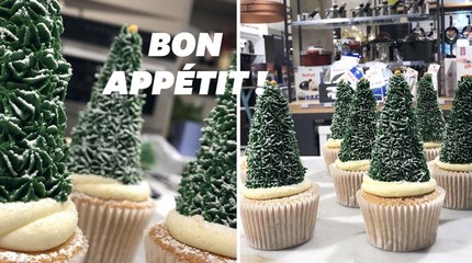 Pour Noël, cette pâtissière revisite la recette du cupcake