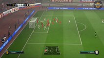 RUSSIA VS. BELGIUM EURO QUALIFIERS FIFA GAMEPLAY HIGHLIGHT